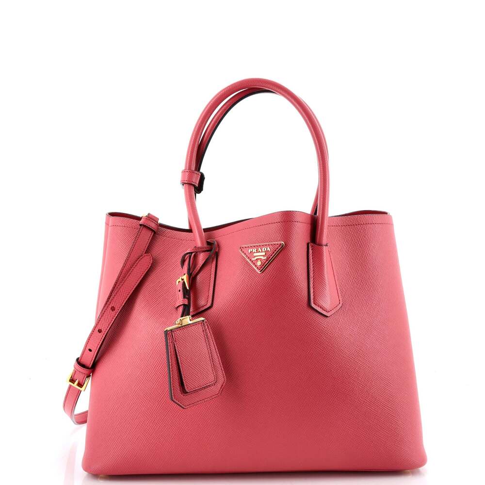 Prada Cuir Double Tote Saffiano Leather #260703P16B